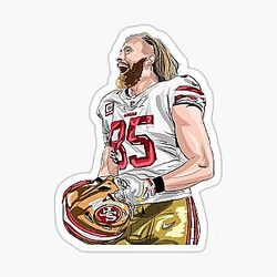 George Kittle Sticker