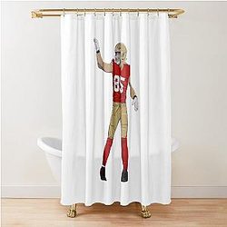 George Kittle Shower Curtain