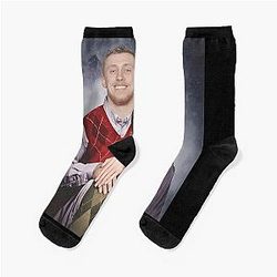 Brock Purdy and San Francisco 49ers star George Kittle Socks