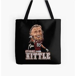 George Kittle San Francisco Big Print Tote Bag