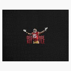 George Kittle Pullover Hoodie Jigsaw Puzzle