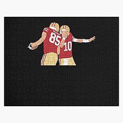 Jimmy G and George Kittle Jigsaw Puzzle