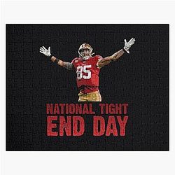 George Kittle National Tight End Day Jigsaw Puzzle