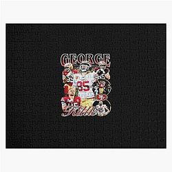 George Kittle Vintage Jigsaw Puzzle
