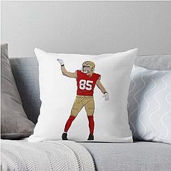 George Kittle Celebration Pillow