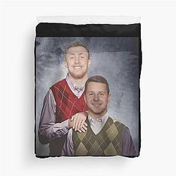 Brock Purdy George Kittle Duvet Cover