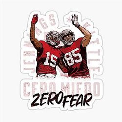 Juan Jennings George Kittle San Francisco 0 Fear Sticker