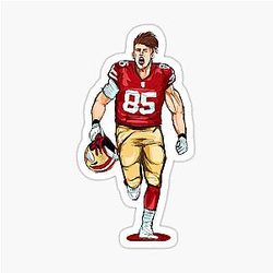 George Kittle Sticker
