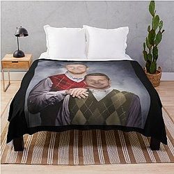 Brock Purdy George Kittle Throw Blanket
