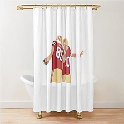 Jimmy G and George Kittle Shower Curtain