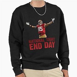 George Kittle National Tight End Day Pullover Sweatshirt