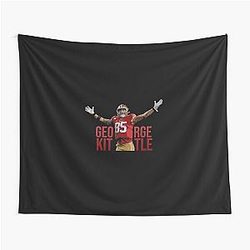 George Kittle Hoodie Tapestry