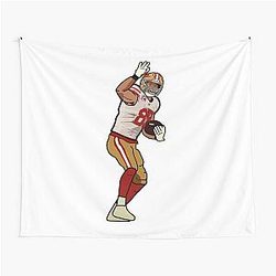 George Kittle Touchdown Celebration San Francisco 49ers Tapestry