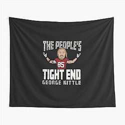 George KittleCart For San Francisco 49ers Fans Essential T-Shirt Tapestry