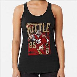 George Kittle 49ers Racerback Tank Top
