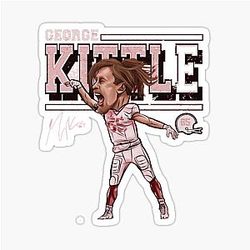 George Kittle San Francisco Big Sticker