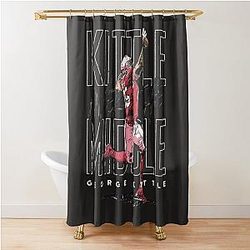 George Kittle San Francisco Over The Middle Shirt Vintage Style San Francisco Football Sunday Football Shower Curtain