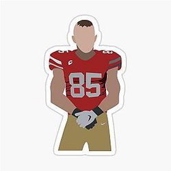 George Kittle NFL Sticker