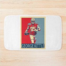 George Kittle Road to Legend Bath Mat
