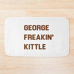 George Kittle, San Francisco 49ers, Classic Fan Art T-Shirts Bath Mat