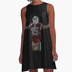 Neon George Kittle 85 Celebration A-Line Dress
