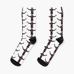 Neon George Kittle Celebration Socks