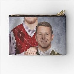 Brock Purdy George Kittle Zipper Pouch