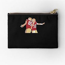Jimmy G and George Kittle Zipper Pouch