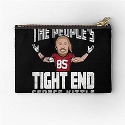 George Kittle Carton for San Francisco 49ers Fans Essential T-Shirt Zipper Pouch