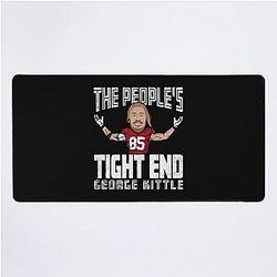 George Kittle Cartoon San Francisco 49ers Fans Essential T-Shirt Desk Mat
