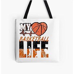 American basketball George Kittle Football San Francisco All Over Print Tote Bag