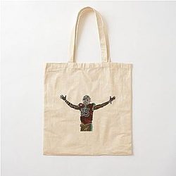 Neon George Kittle 85 Celebration Cotton Tote Bag