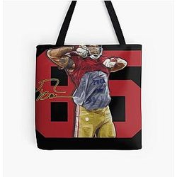 George Kittle Made Them Cry All Over Tote Bag