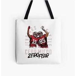 Juan Jennings George Kittle San Francisco Zero Fear All Over Tote Bag