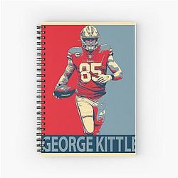 George Kittle Road to Legend Notebook