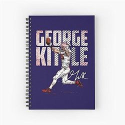 George Kittle Spiral Notebook
