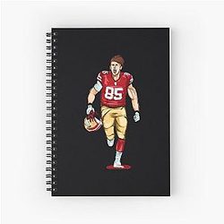 George Kittle Spiral Notebook