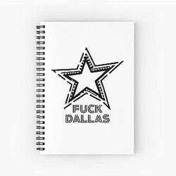 George Kittle Dallas Cowboys Spiral Notebook