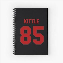 George Kittle Spiral Notebook