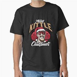 George Kittle Merry Christmas T-shirt Football Bootleg Tee Football Fan Gift George Kittle Classic Shirt