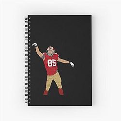 George Kittle Sticker Notebook