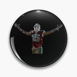 Neon George Kittle Celebration Pin