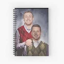 Brock Purdy George Kittle Spiral Notebook