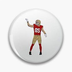 George Kittle Celebration Pin