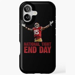 George Kittle National Tight End Day iPhone Case