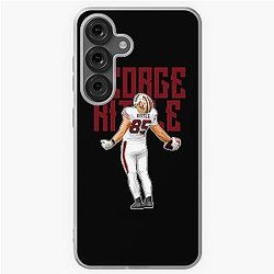 George Kittle Celebrate Touchdown Bold Samsung Galaxy Case
