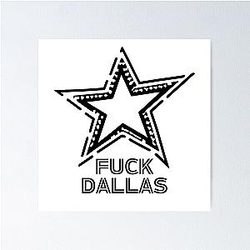 george kittle hates dallas cowboys Poster