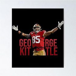 George Kittle Hoodie Poster