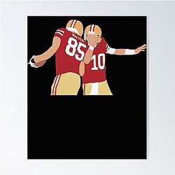 Jimmy G and George Kittle Poster