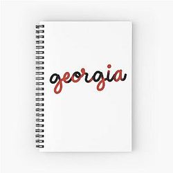 Georgia Ombré Spiral Notebook